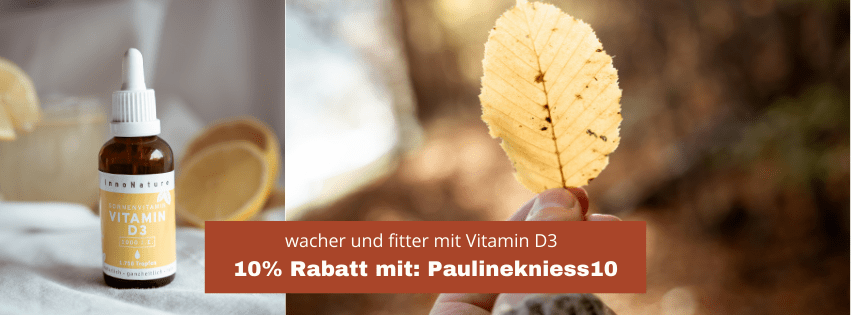 Vitamin D Tropfen zur Bekämpfung von Wintermüdigkeit - Innonature Rabattcode
